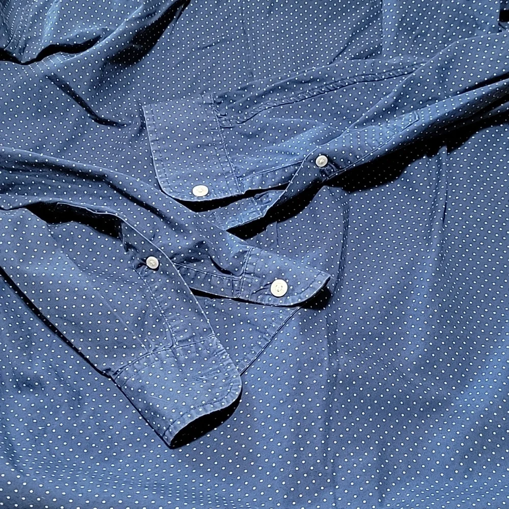 J. CREW Dots Buttondown